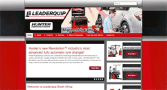 Desktop Screenshot of leaderquip.co.za